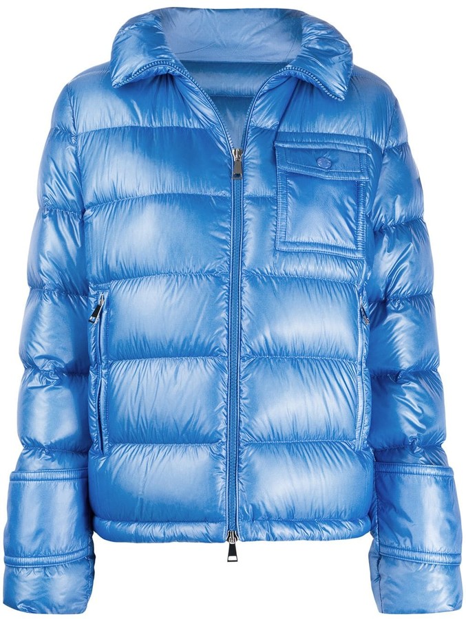 moncler hooded padded jacket
