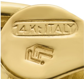 Italian Gold Figure 8 Link Bracelet 14K, 7.1g