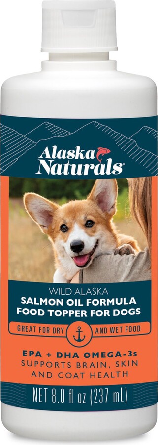 Alaska Naturals Wild Alaskan Salmon Oil Formula Dog Supplement, 8-fl oz bottle