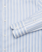 Thumbnail for your product : Le Château Cotton Mixed Media Tailored Fit Shirt