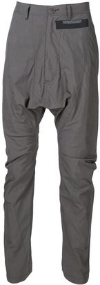 Julius lightweight drop-crotch trousers - men - Cotton/Viscose - 4