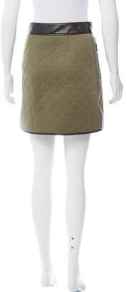 3.1 Phillip Lim Matelassé Mini Skirt