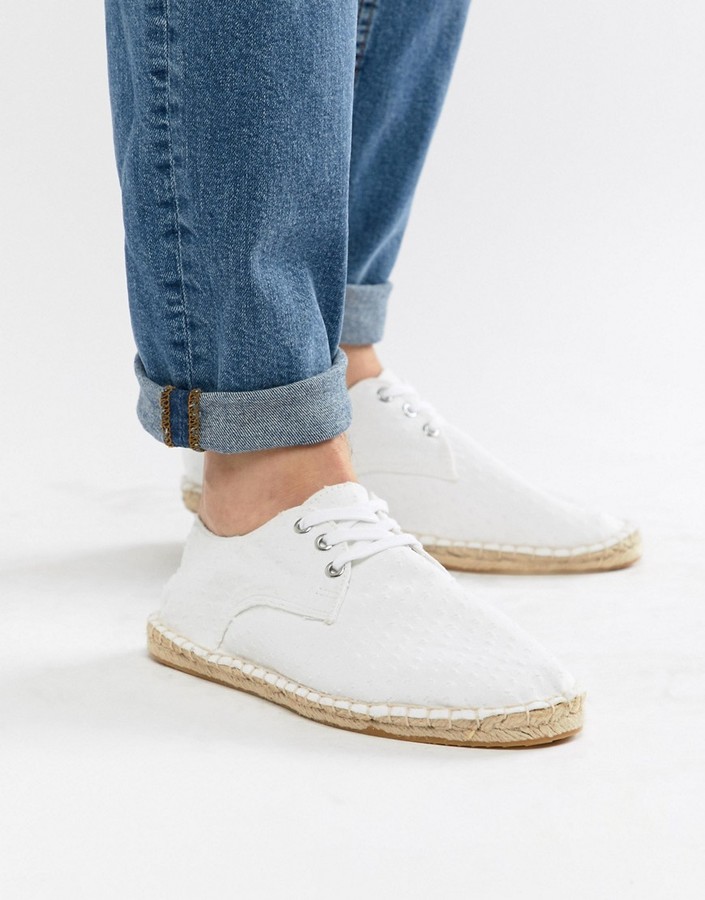 mens lace up espadrilles uk