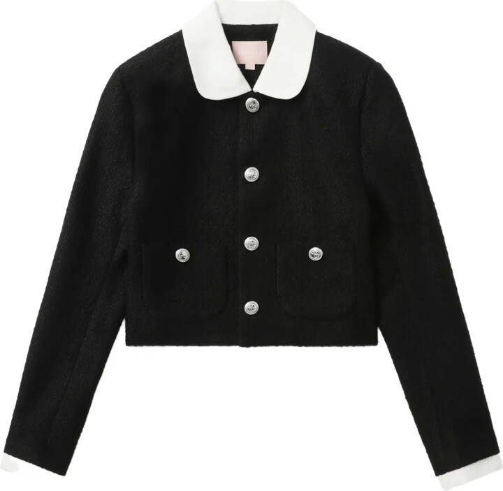 BAPY BY *A BATHING APE® Peter-Pan Collar Front-Button Jacket