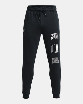 Under Armour Men's UA Rival Terry Collegiate Joggers - ShopStyle Pants