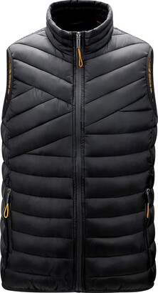 mens quilted down vest