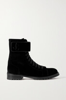 Thumbnail for your product : Jimmy Choo Ceirus Logo-embellished Leather Ankle Boots - Black