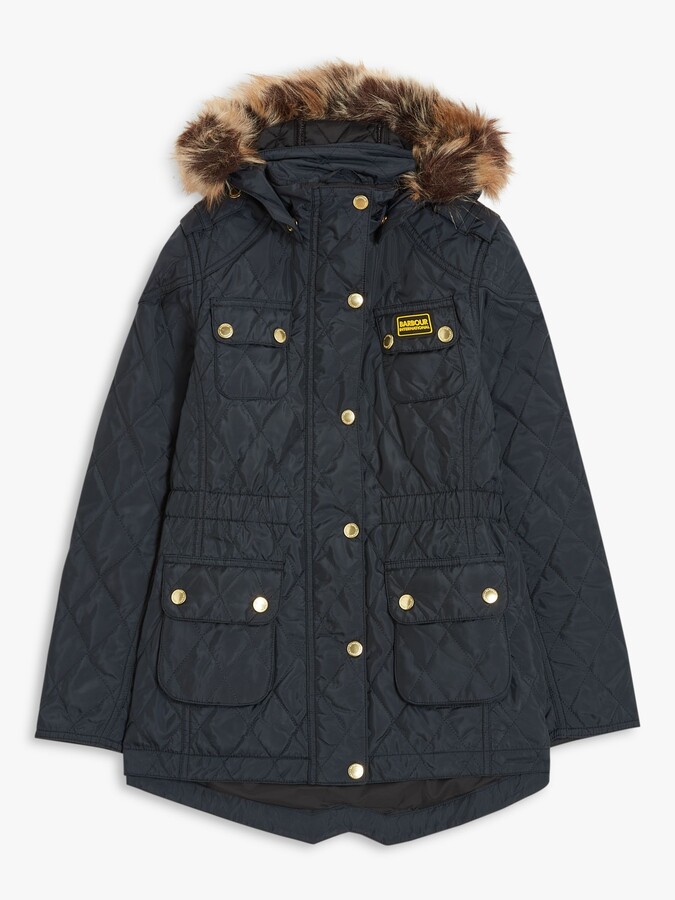 childrens barbour coat