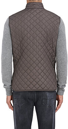 Belstaff Men's The Waistcoat Quilted Tech-Fabric Vest