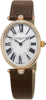 Frederique Constant Ladies' Classics Art Deco Rose Gold Diamond Watch