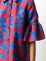 Thumbnail for your product : La DoubleJ Choux floral print shirt dress