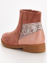 Thumbnail for your product : Very Girls Glitter Ankle Boots Taupe