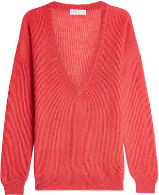 Brunello Cucinelli Pullover with Mohair and Wool