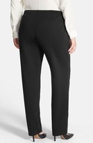 Thumbnail for your product : Eileen Fisher Stretch Knit Slim Pants (Plus Size)