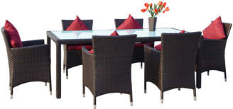 Naturally Provinicial 6 Seater Outdoor Dining Table Set