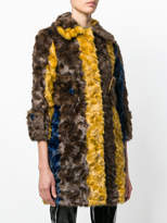 Thumbnail for your product : Frankie Morello striped coat
