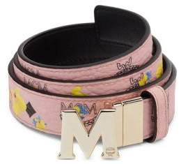 MCM Faux Leather Belt