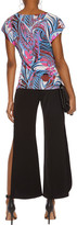 Thumbnail for your product : Emilio Pucci Printed Stretch-Cady Top