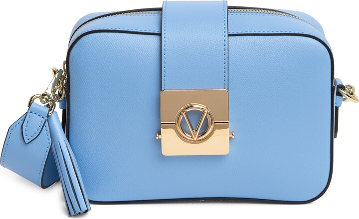 Shop Mario Valentino Unisex Faux Fur Street Style Plain Crossbody Bag by  Verde*