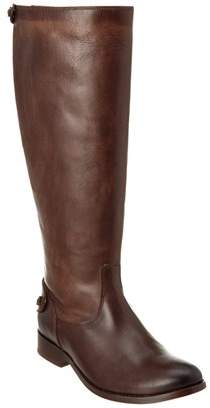 Frye Women's Melissa Button Back Zip Ext Calf Leather Boot