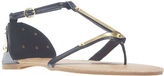 Thumbnail for your product : Wet Seal Gold T-Strap Heel Sandal