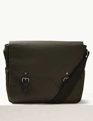 M&S Collection Scuff Resistant Cordura® Messenger Bag