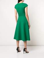 Thumbnail for your product : Oscar de la Renta belted flared dress