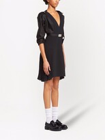 Thumbnail for your product : Prada Sable hooded dress