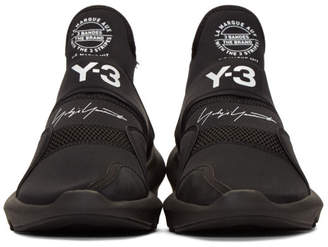 Y-3 Black Suberou Slip-On Sneakers