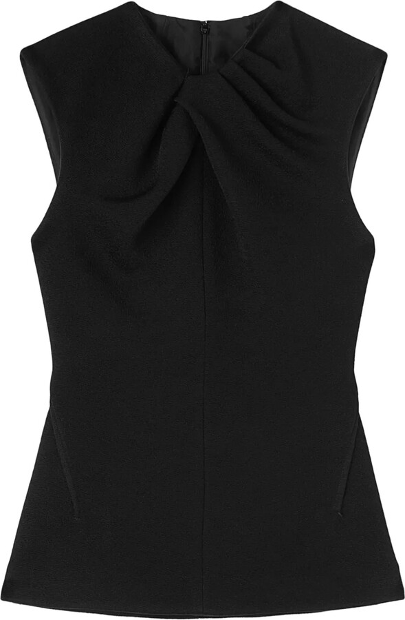 Jil Sander Pleat-Detailing Sleeveless Top