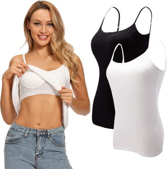 Camisole With Built In Bra | ShopStyle UK