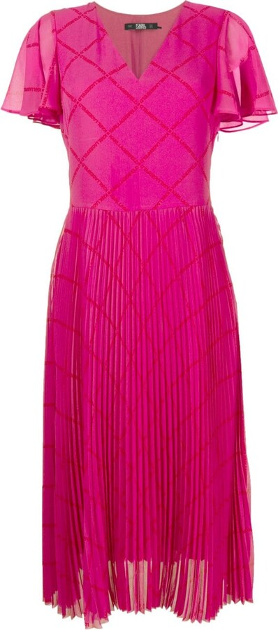 Karl Lagerfeld Paris Women's Pink Dresses