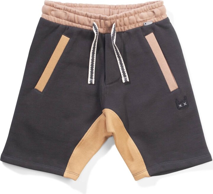 Munster Boys' Krossjump Short In Black/mauve