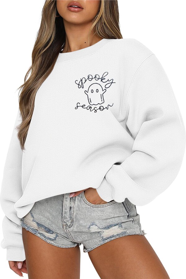 Boohoo Cute Oversized Crew Neck Sweatshirts Oversized
