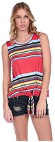Thumbnail for your product : Vintage Havana Stripe Front Tie Tank