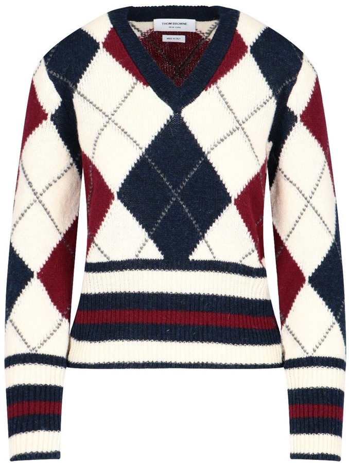 argyle jumper womens uk
