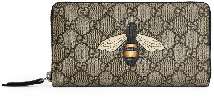 bee print gg supreme wallet