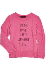 Thumbnail for your product : Joe's Jeans 'Not Bossy' Graphic Sweatshirt (Big Girls)