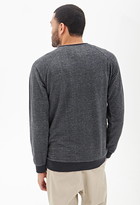 Thumbnail for your product : 21men 21 MEN Speckled French Terry Pullover