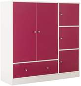 Thumbnail for your product : Kidspace Cosmo Gloss Wide Wardrobe