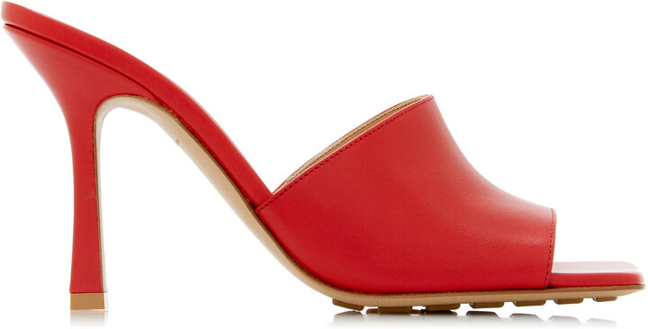 bottega veneta red sandals
