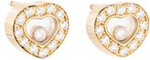 Thumbnail for your product : Chopard Happy Diamond Heart Stud Earrings