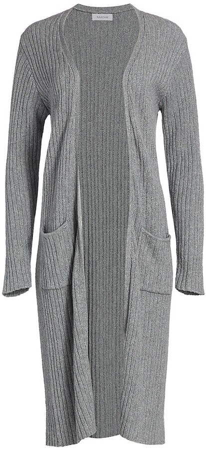 grey duster cardigan