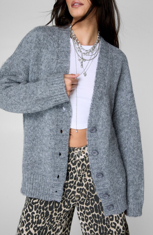 Boyfriend Cardigan Boohoo Cardigans And Jumpers Boohoo Plus Tie