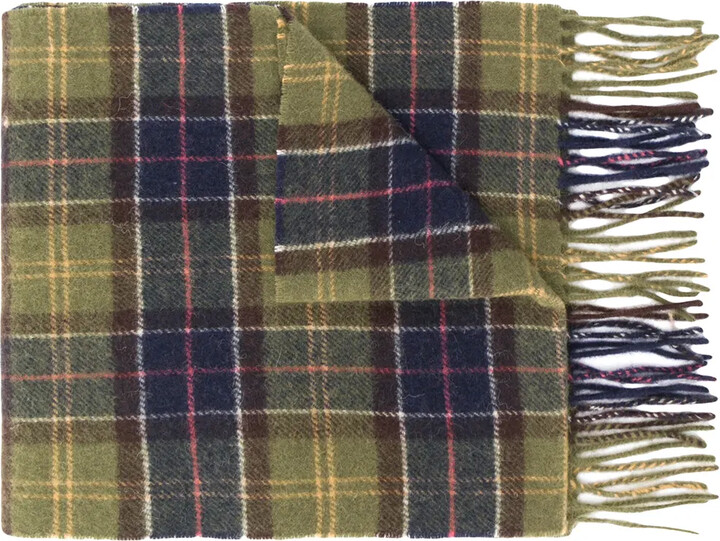 Tartan Knitted Scarf