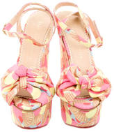 Thumbnail for your product : Charlotte Olympia Miranda Wedge Sandals