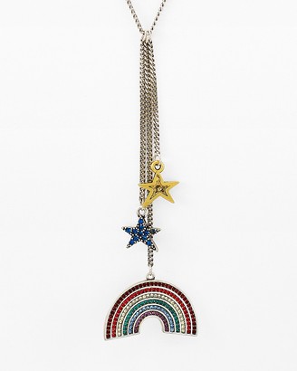Marc Jacobs Rainbow Star Y Necklace, 24"