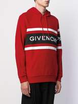 Thumbnail for your product : Givenchy embroidered logo hoodie