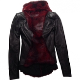 Thumbnail for your product : Helmut Lang fur+leather  coat