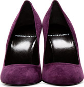 Thumbnail for your product : Pierre Hardy Plum Suede Pumps